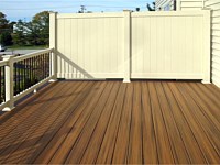 <b>A privacy panel added to the side of your deck is an attractive way to create a perfect, secluded gathering space. It can also be used to block an unwanted view.</b>